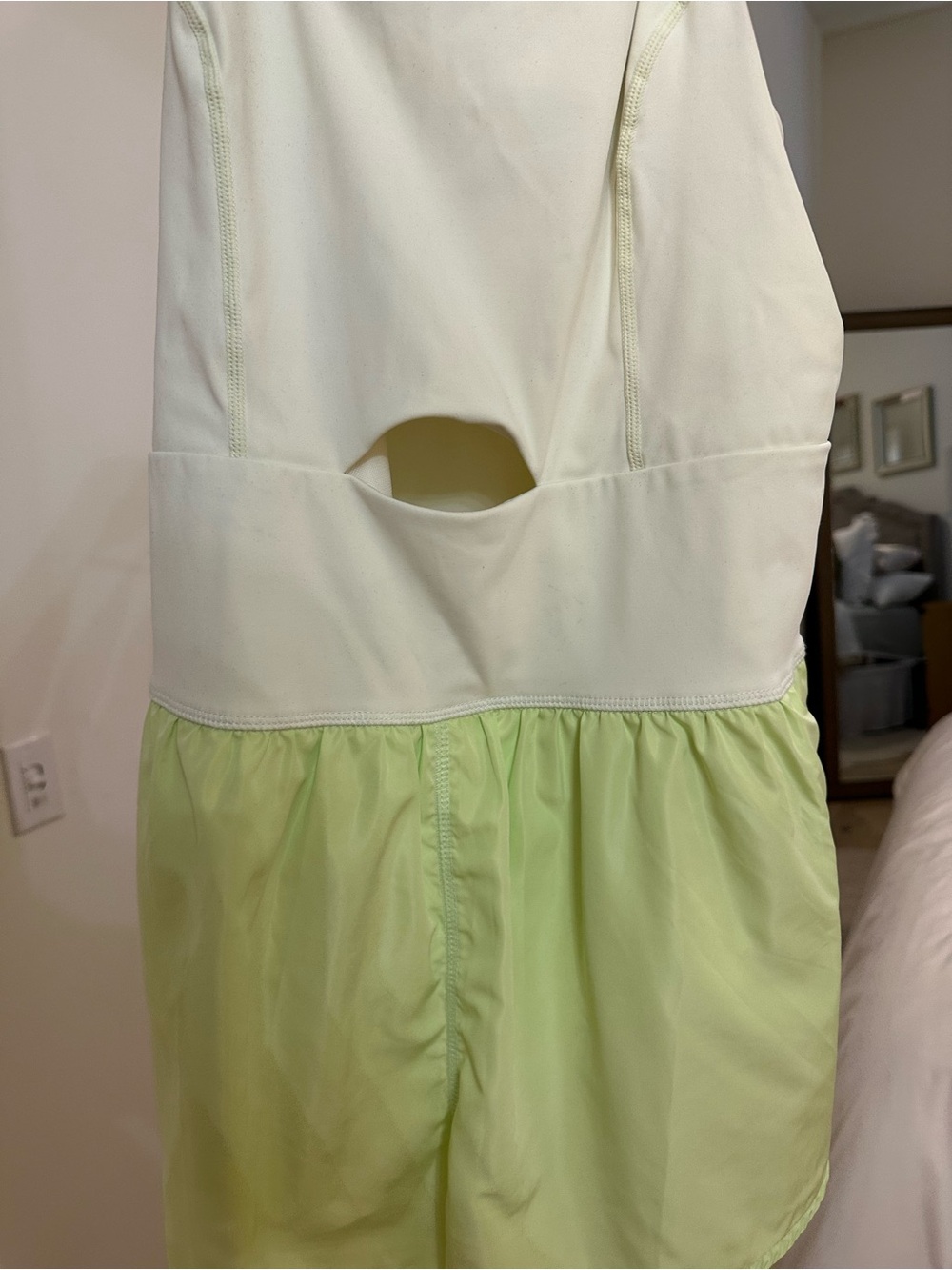 Green Athletic Romper